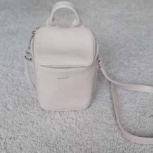 Matt & Nat Cream Bucket Crossbody Bag